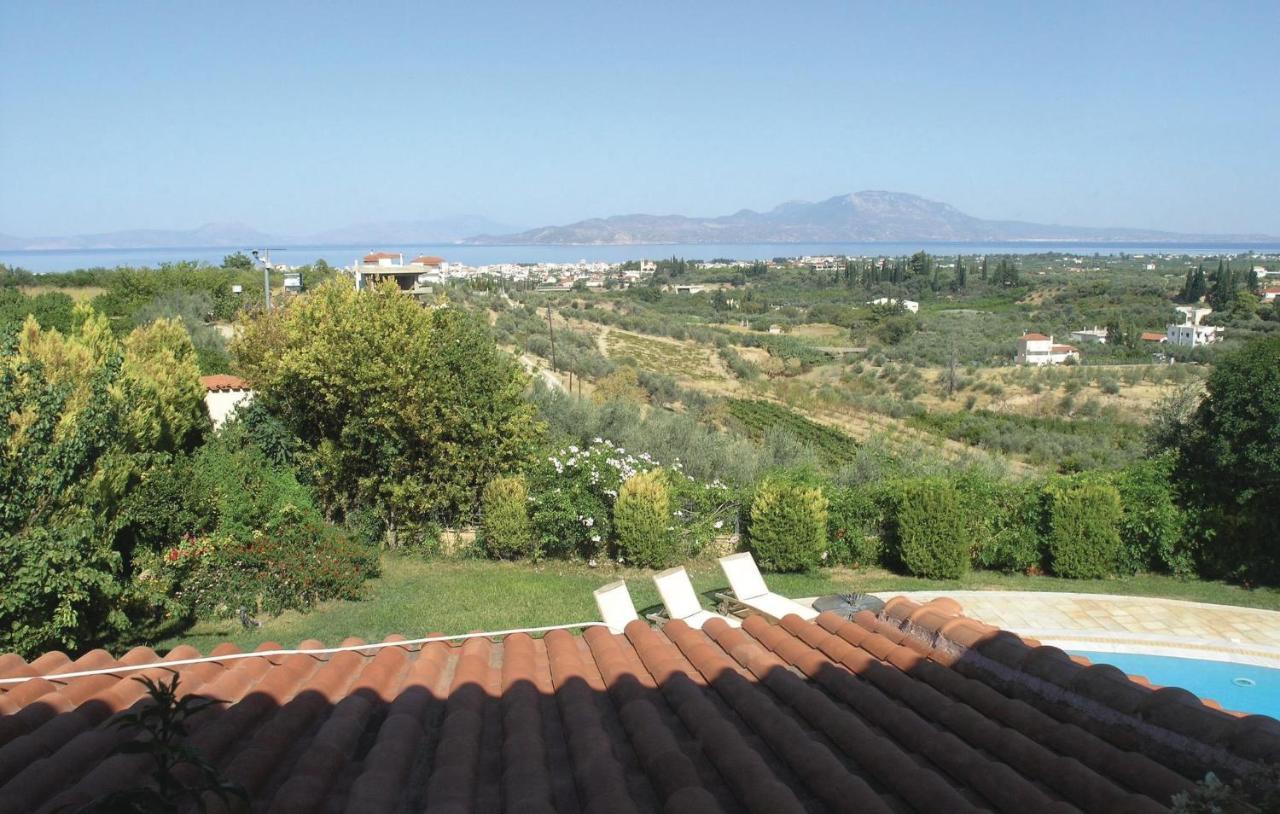 Lovely Home In Kiato With Wifi Exterior foto